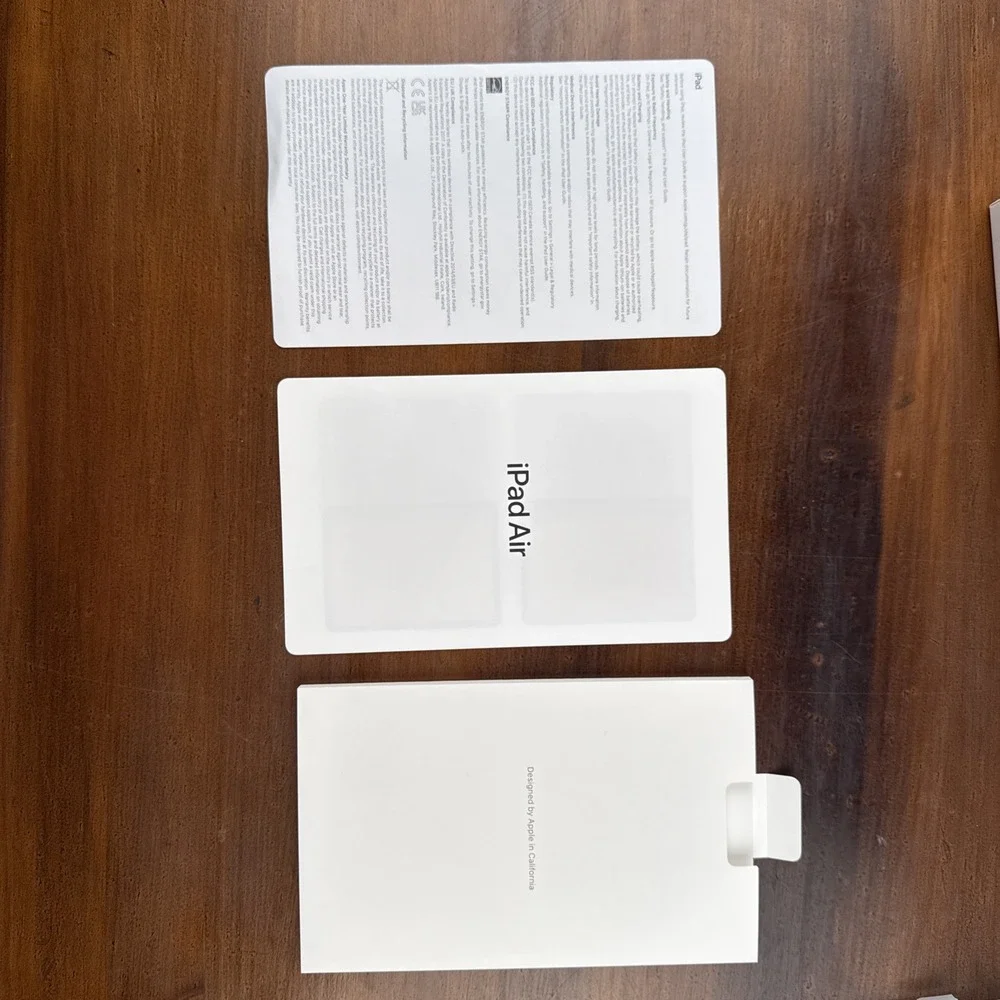 Apple iPad Air A2902 11-Inch 256GB Space Gray, EMPTY BOX ONLY‎